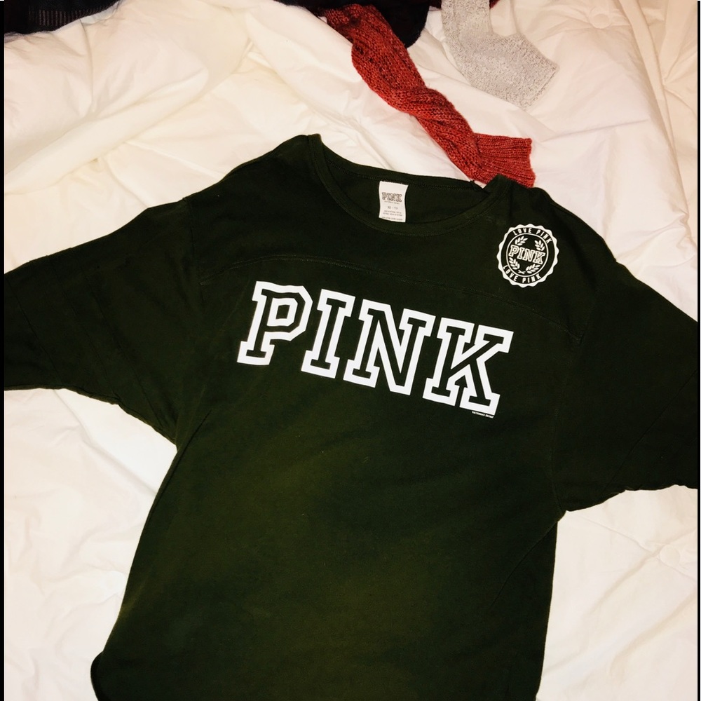 worn once pink three quarter length